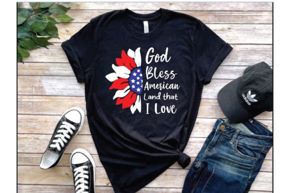 God Bless America Dad: Graphics for T-Shirt Designs