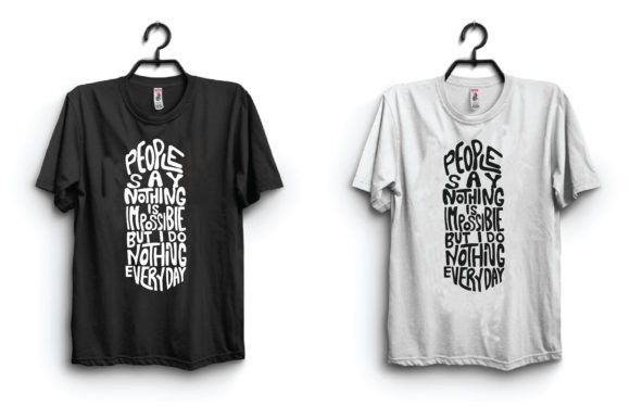 Impossible T-Shirt Graphics for Brand Designers