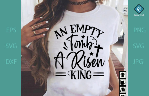 Reviewing An Empty Tomb a Risen King for Embroidery