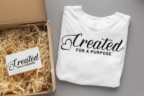 Reviewing Created for a Purpose Christians Svg